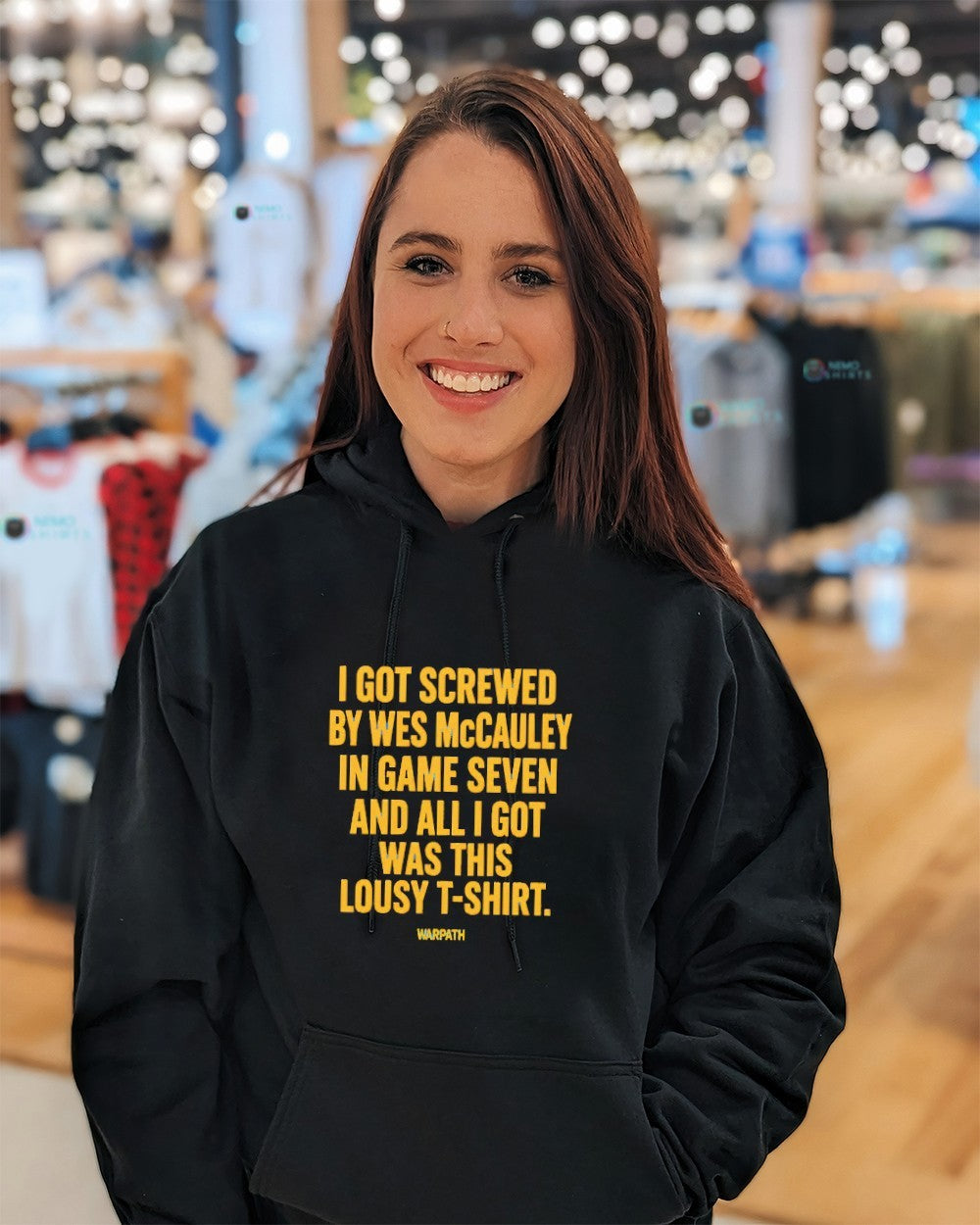 I got screwed by Wes McCauley in game seven Buffalo Sabres shirt