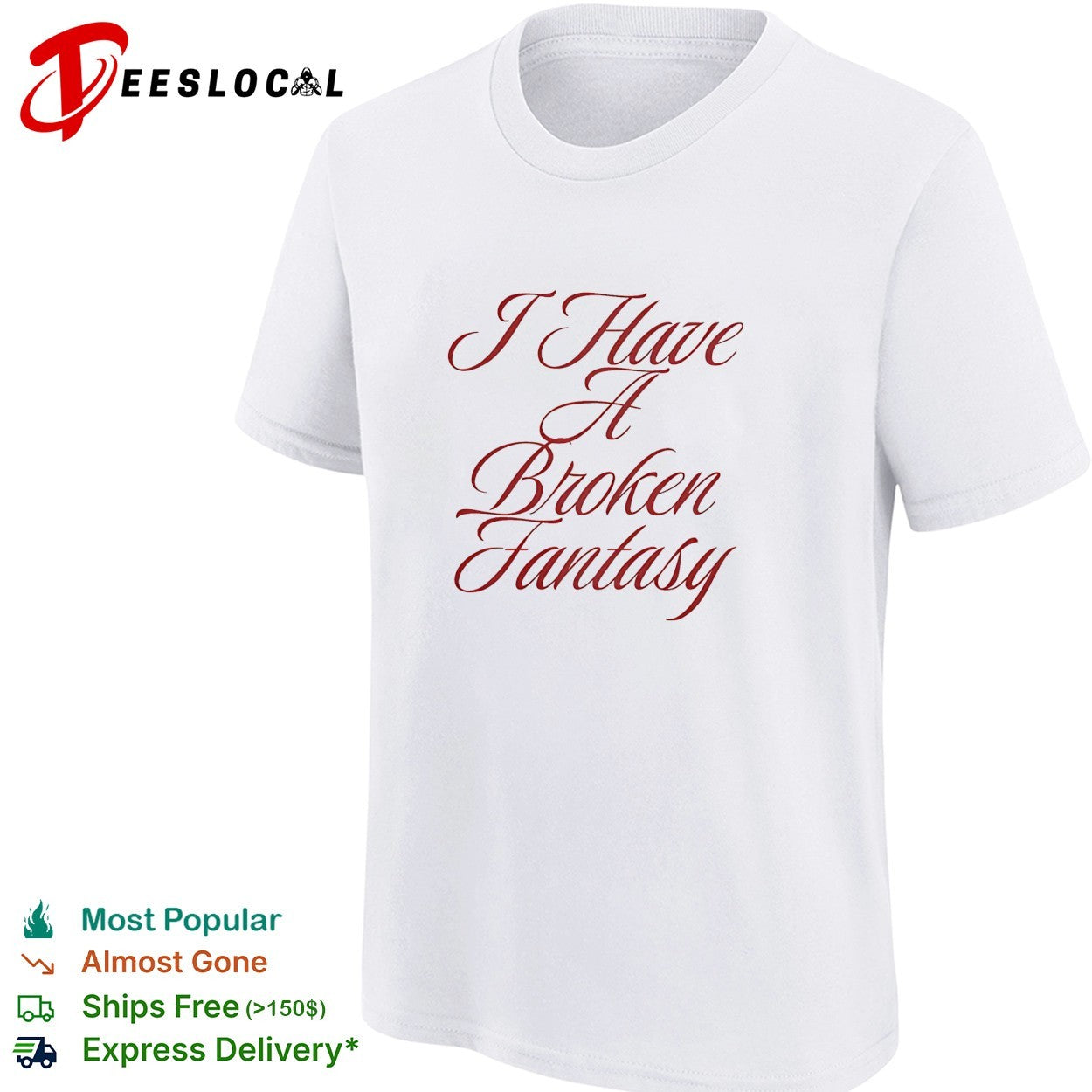 I have broken Fantasy retro shirt