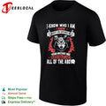 I know who I am wolf pack motivational shirt