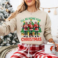 I'll Be Home For Christmas sweatshirt, Humorous Trump Christmas sweatshirt, Santa's Favorite President sweatshirt, Vote...
