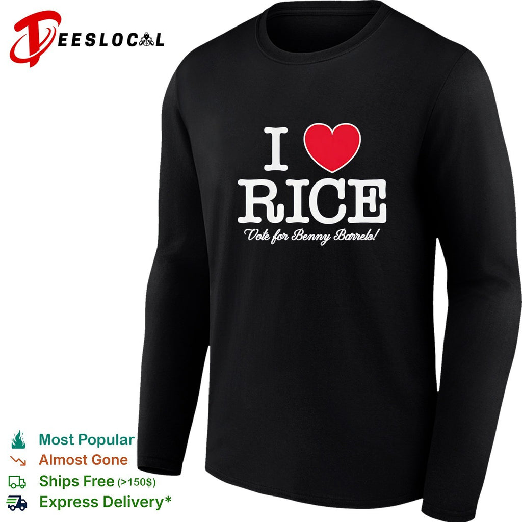 I love Ben Rice New York Yankees vote for Benny Barrels shirt