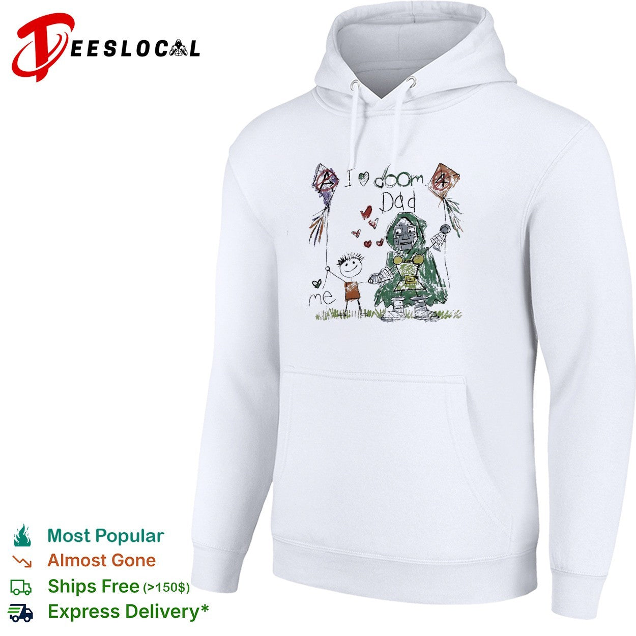 I love Doom dad kite shirt