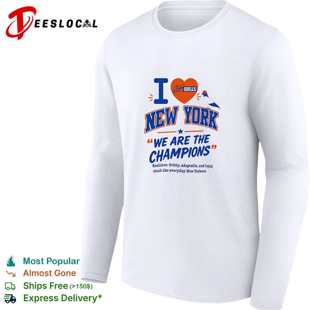 I love New York pigeons we are the champions shirt