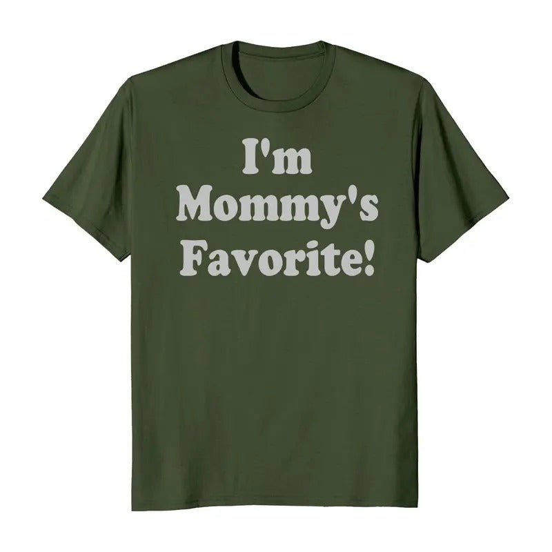 I'm Mommy's Favorite Funny Men's T-Shirt Casual Classic Hoodie, Sweatshirt | CiraTrend.com
