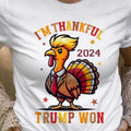 I'm Thankful Trump Won Shirt, Return Celebration Tshirt, They Are Eating Turkey, Funny Donald Trump, Thanksgiving...