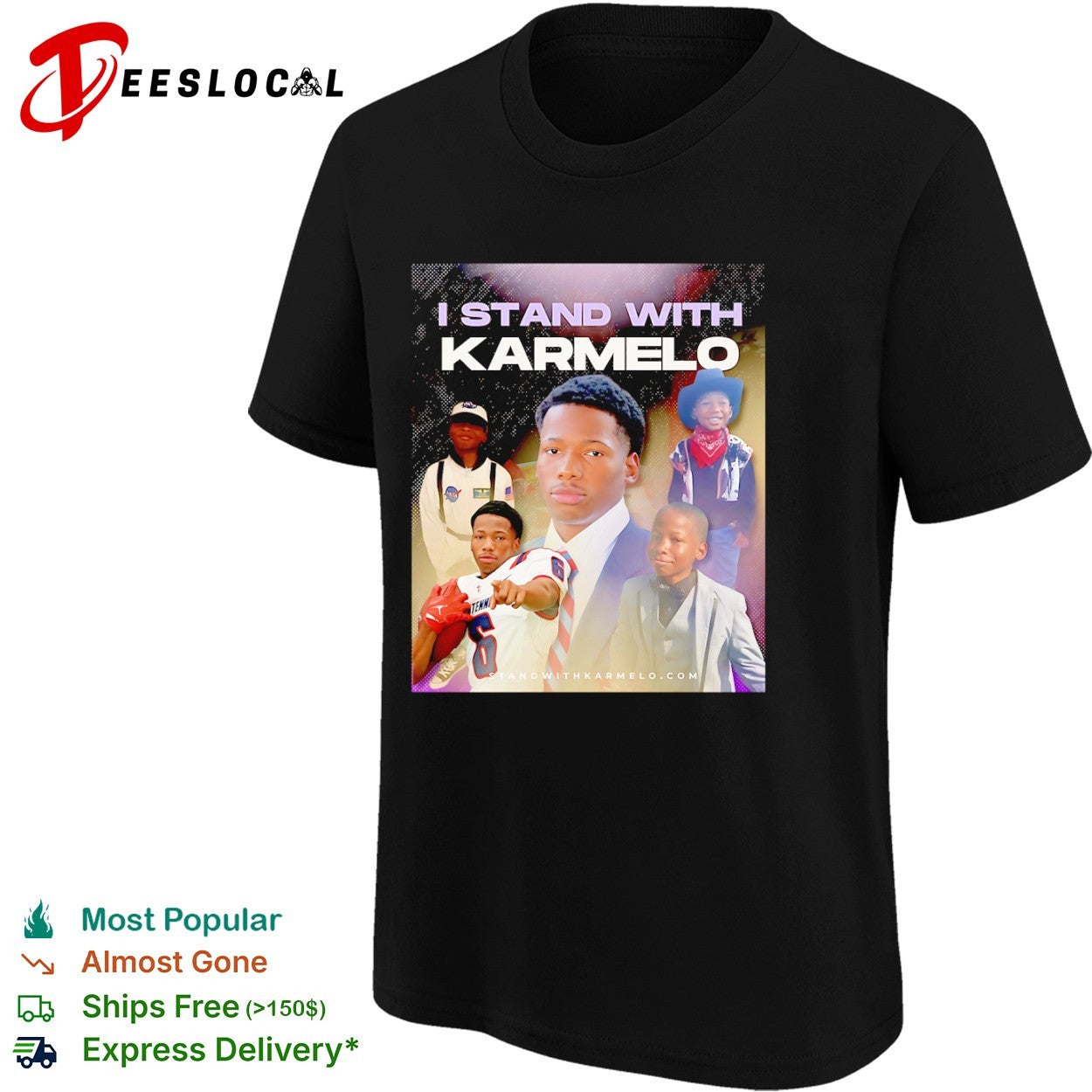 I stand with Karmelo community support shirt