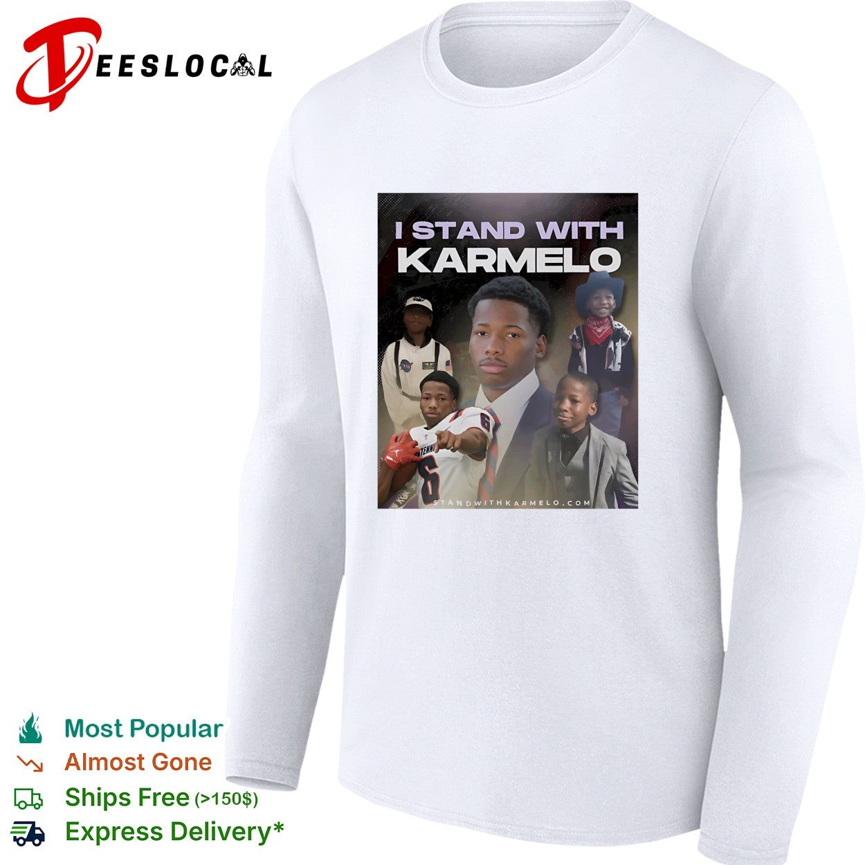 I stand with Karmelo support shirt