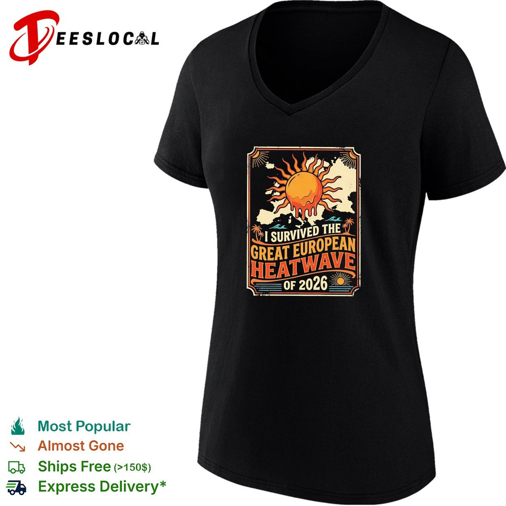 I survived the great European heatwave of 2026 shirt