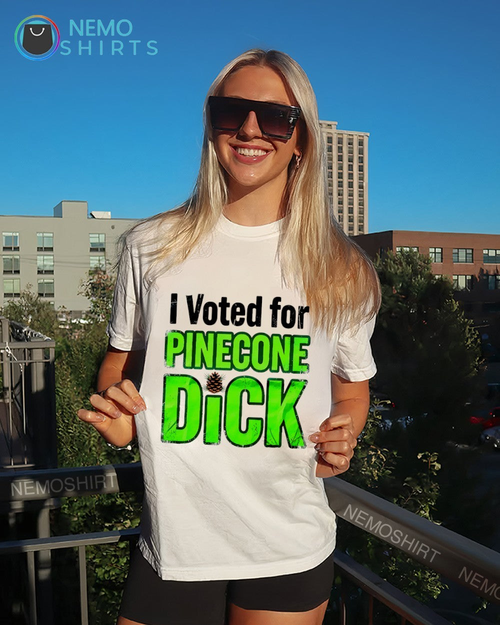 I voted for pinecone dick shirt