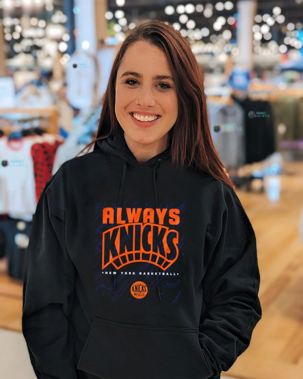 Always Knicks New York basketball shirt