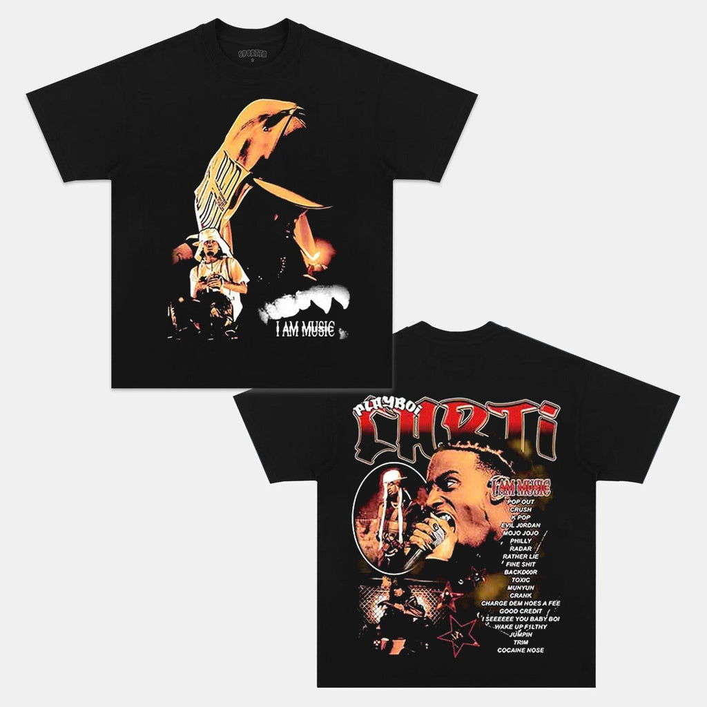 I AM MUSIC PLAYBOI CARTI TEE Hoodie, Sweatshirt | CiraTrend.com (Image 2)