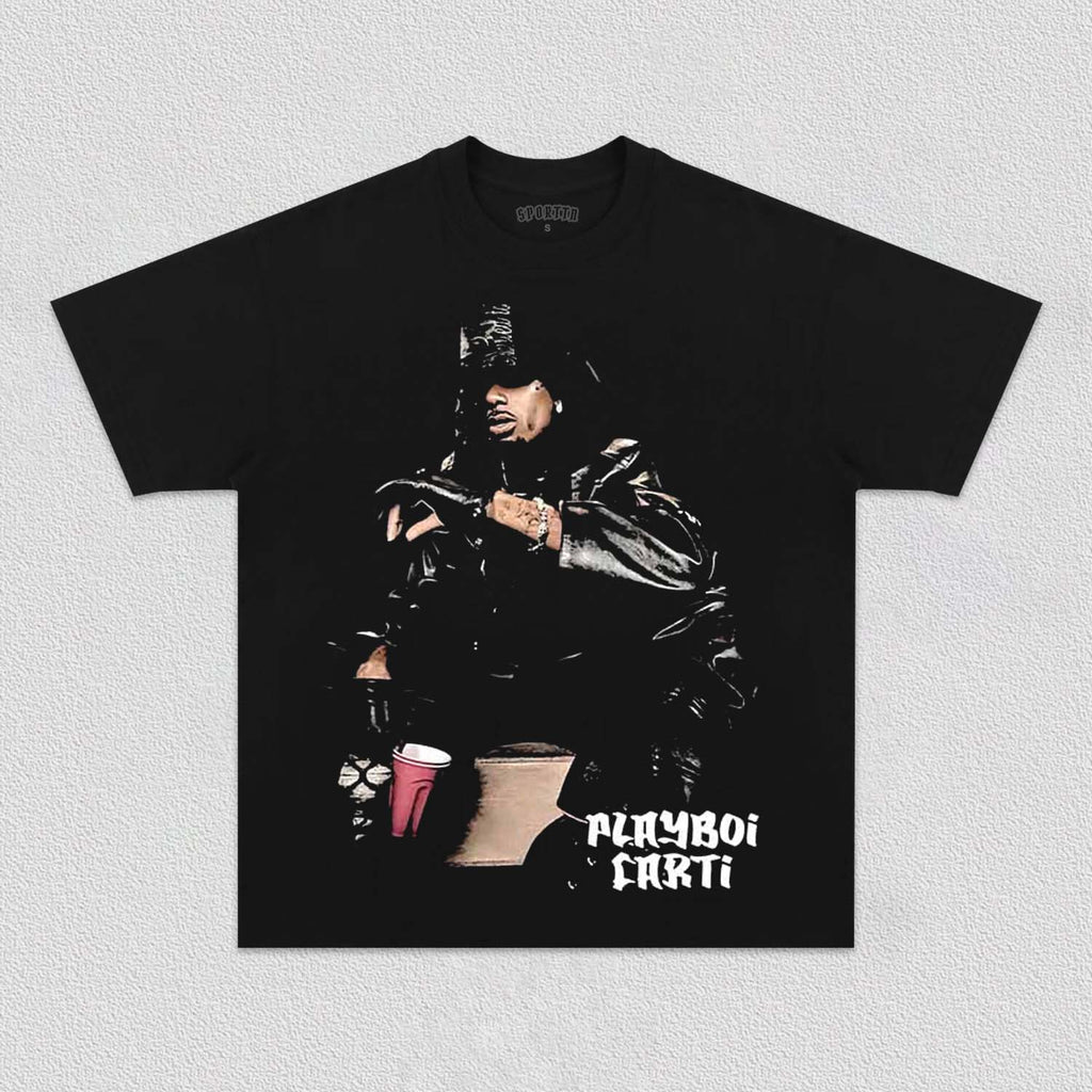 I AM MUSIC PLAYBOI CARTI 2.0 TEE Hoodie, Sweatshirt | CiraTrend.com (Image 1)
