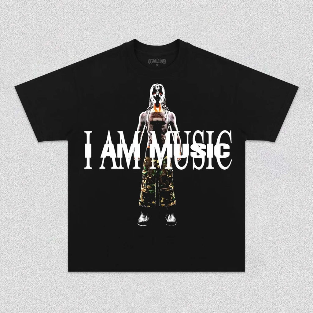 I AM MUSIC PLAYBOI CARTI TEE Style001 Hoodie, Sweatshirt | CiraTrend.com (Image 2)