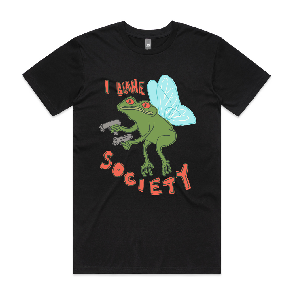 I Blame Society Tee Hoodie, Sweatshirt | CiraTrend.com (Image 1)