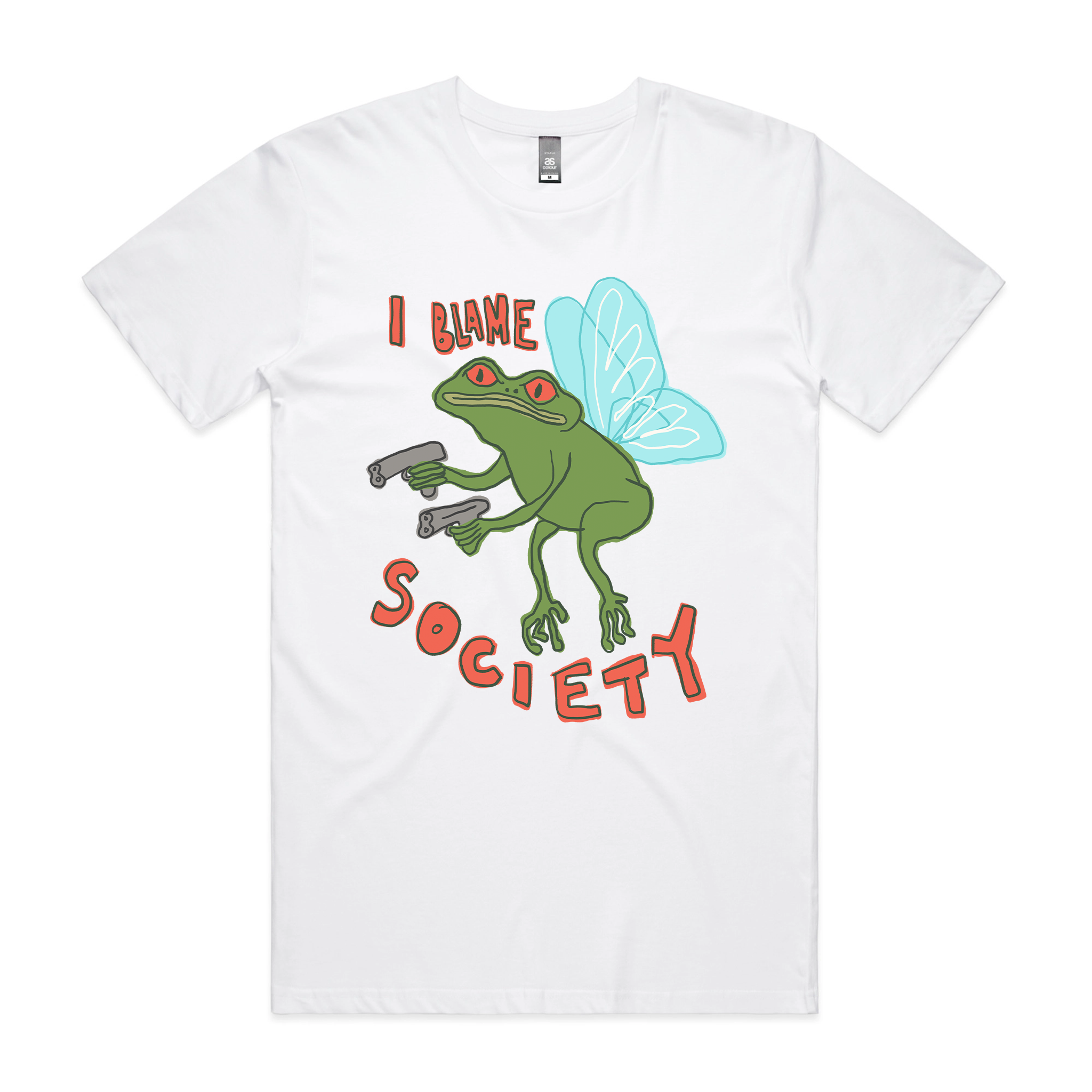I Blame Society Tee Hoodie, Sweatshirt | CiraTrend.com (Image 2)