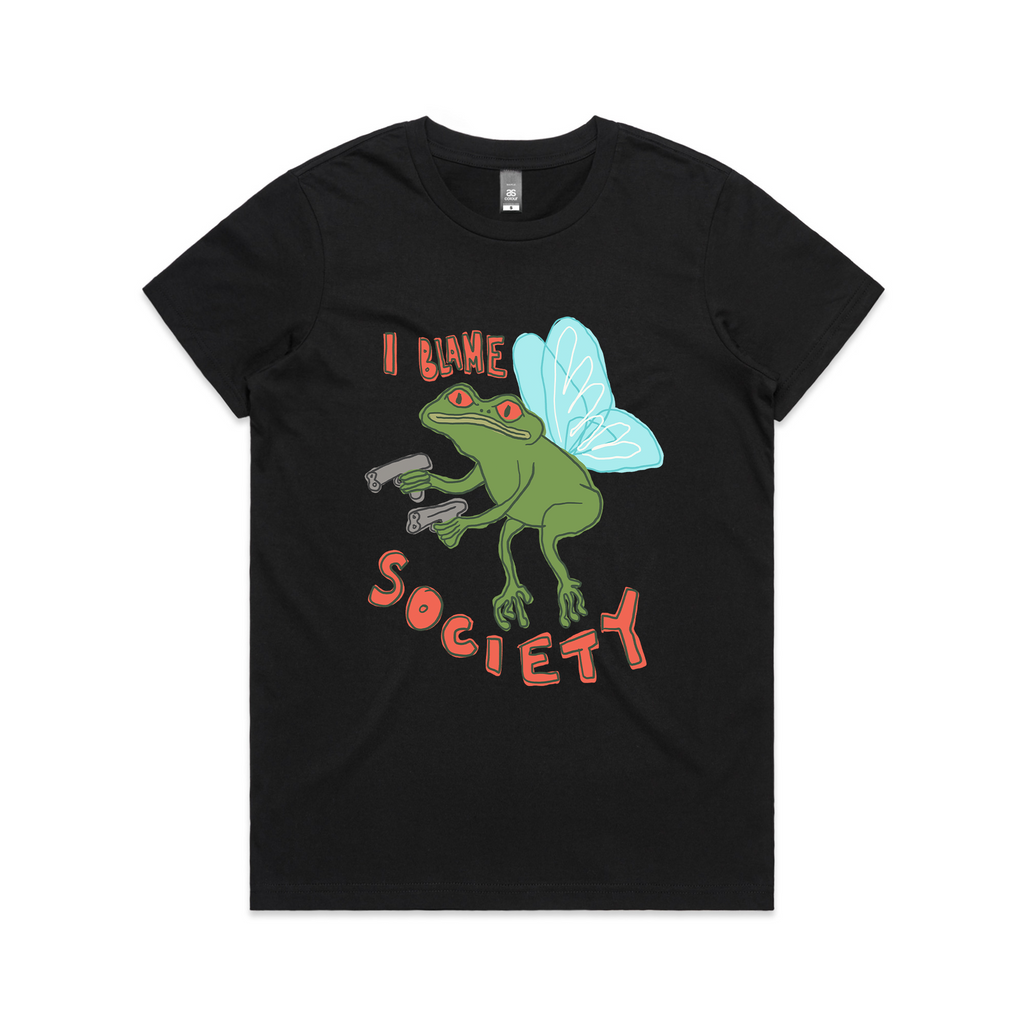 I Blame Society Tee Hoodie, Sweatshirt | CiraTrend.com (Image 3)