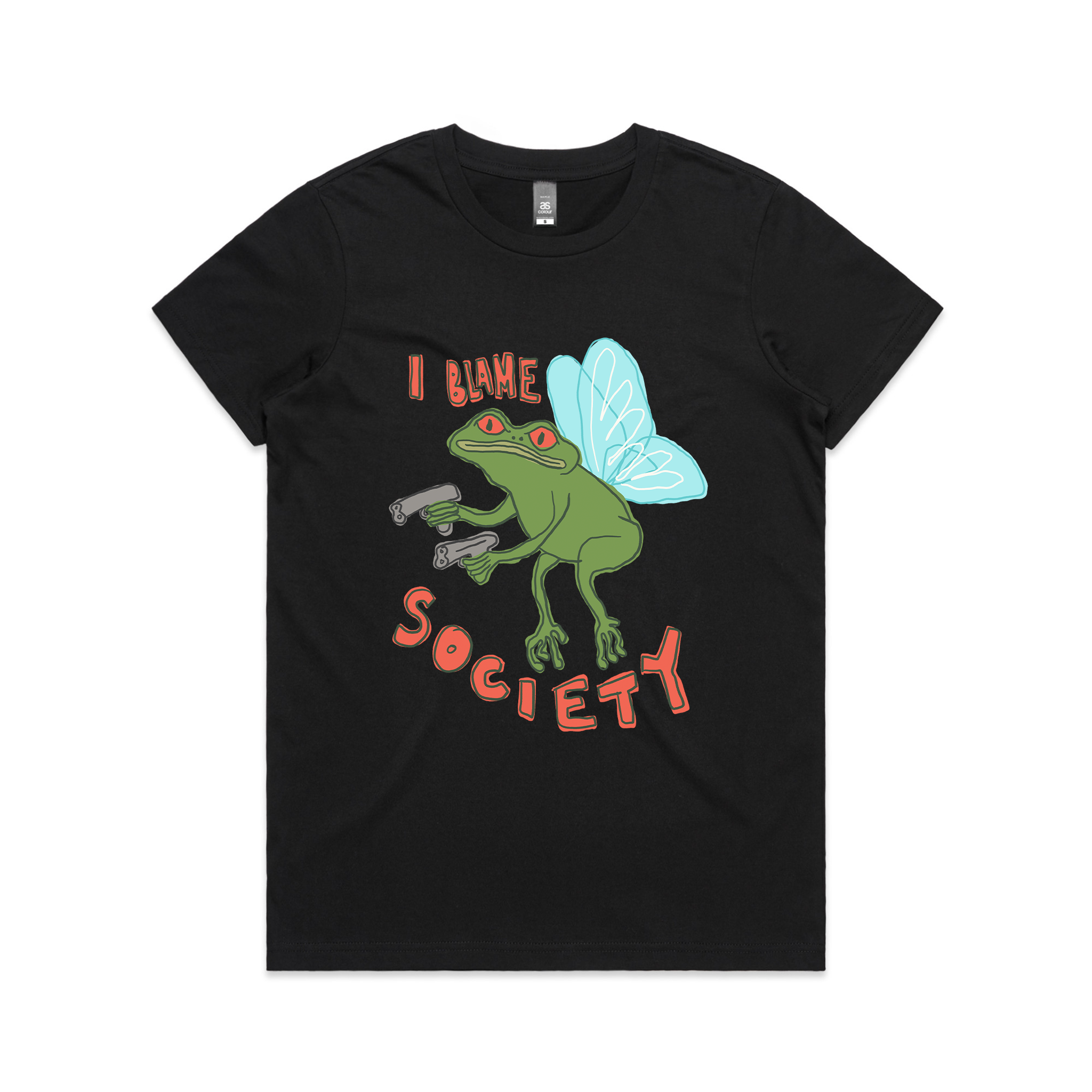 I Blame Society Tee Hoodie, Sweatshirt | CiraTrend.com (Image 3)