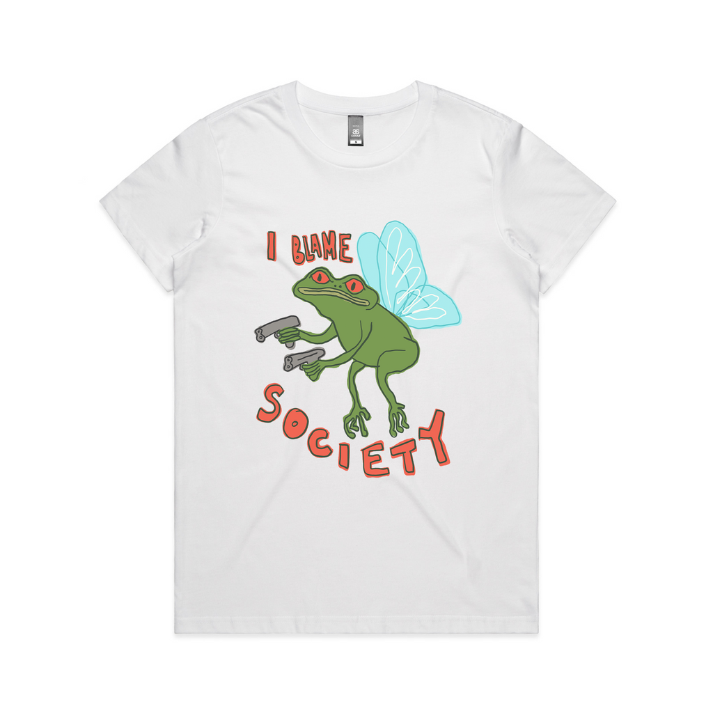 I Blame Society Tee Hoodie, Sweatshirt | CiraTrend.com (Image 4)