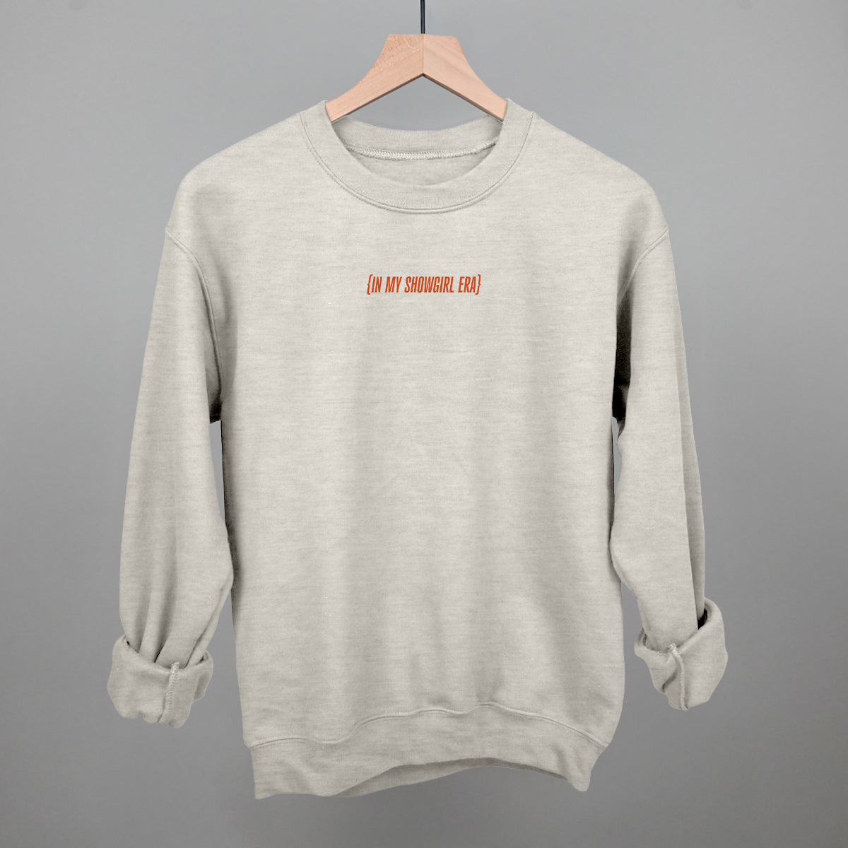 In My Showgirl Era (Orange) T-Shirts, Hoodie, Sweatshirt | CiraTrend.com (Image 1)