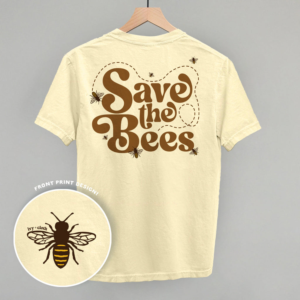 Save The Bees (Back Print) T-Shirts, Hoodie, Sweatshirt | CiraTrend.com (Image 2)