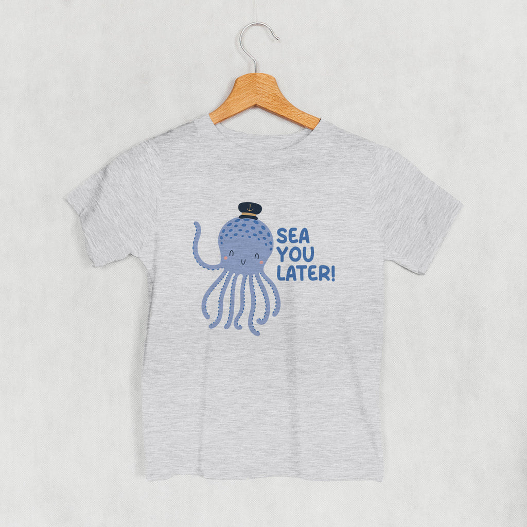 Sea You Later Octopus (Kids) T-Shirts, Hoodie, Sweatshirt | CiraTrend.com (Image 2)