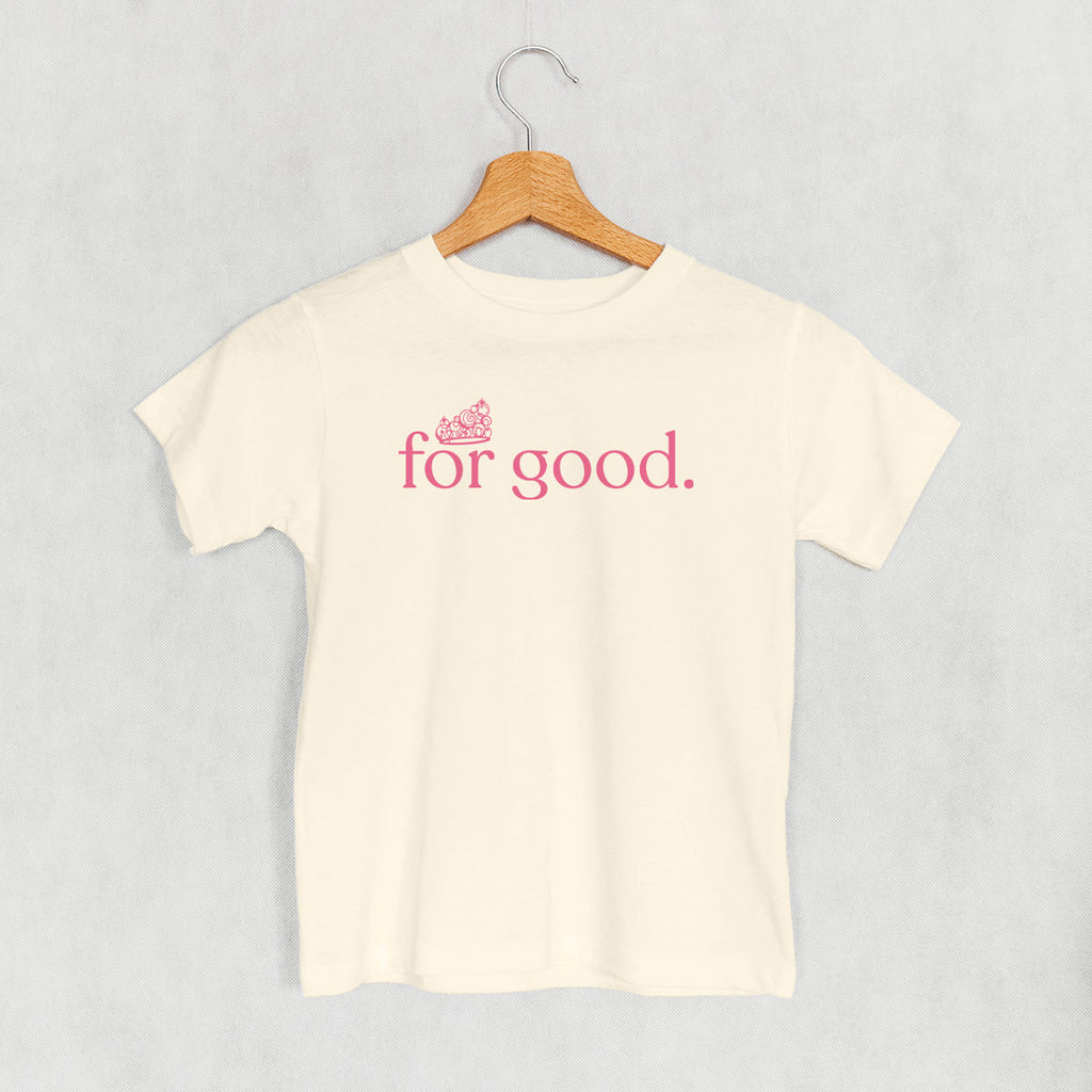 For Good Pink Crown (Kids) T-Shirts, Hoodie, Sweatshirt | CiraTrend.com (Image 2)