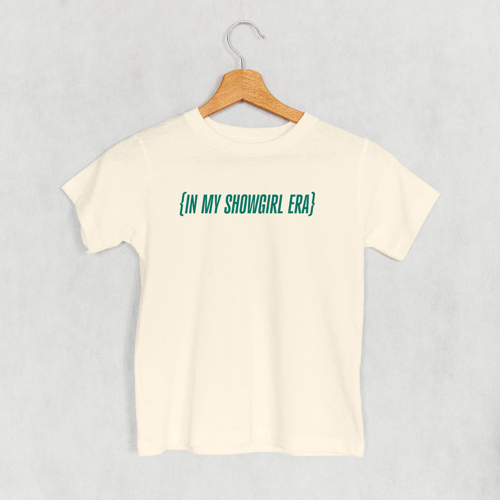 In My Showgirl Era (Teal) (Kids) T-Shirts, Hoodie, Sweatshirt | CiraTrend.com (Image 1)