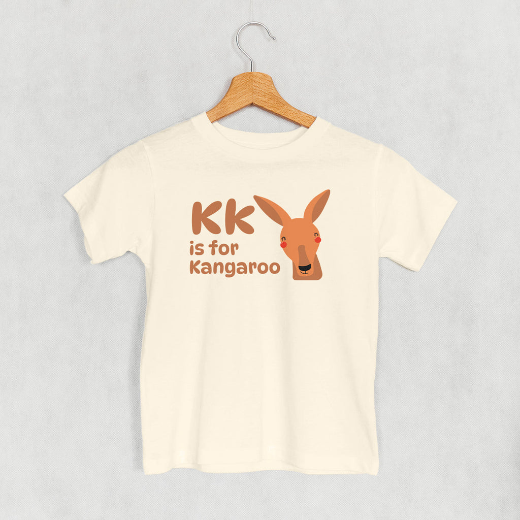 K Is For Kangaroo (Kids) T-Shirts, Hoodie, Sweatshirt | CiraTrend.com (Image 1)