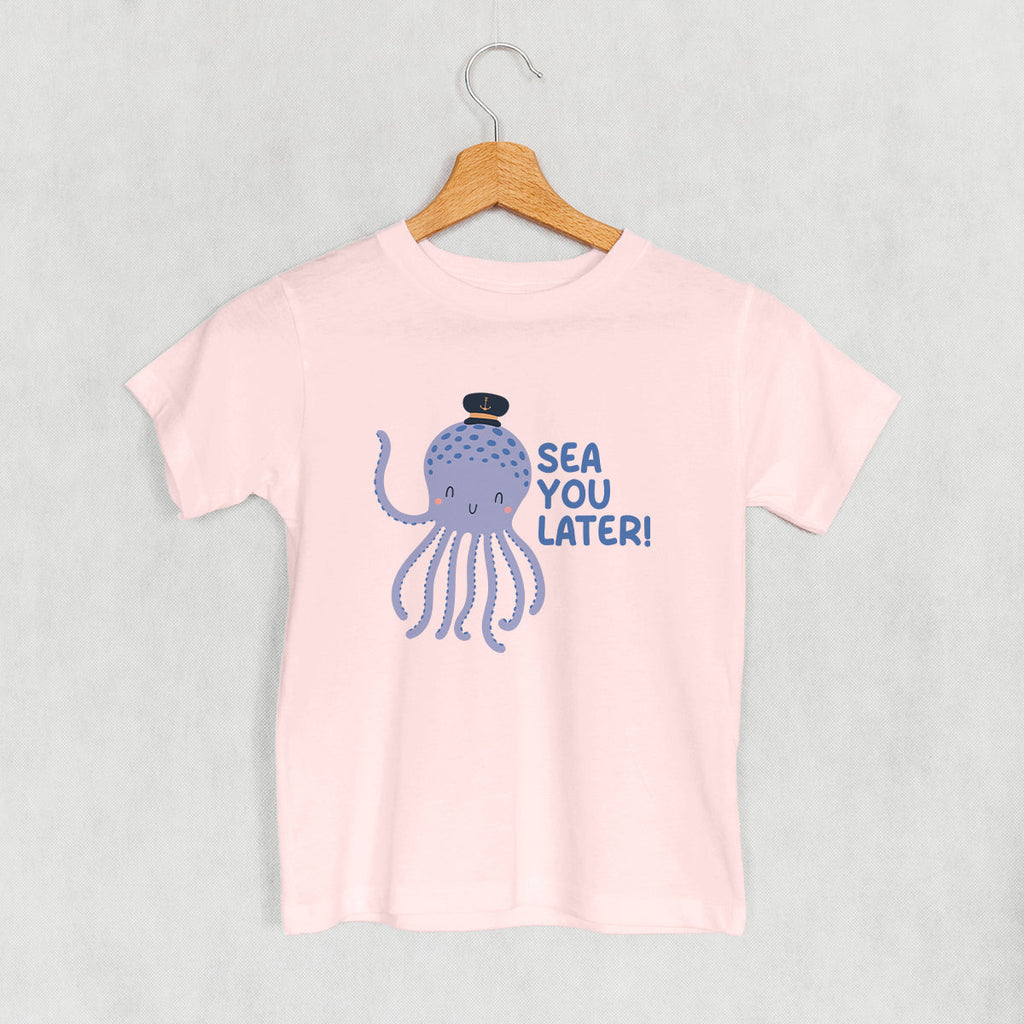 Sea You Later Octopus (Kids) T-Shirts, Hoodie, Sweatshirt | CiraTrend.com (Image 4)
