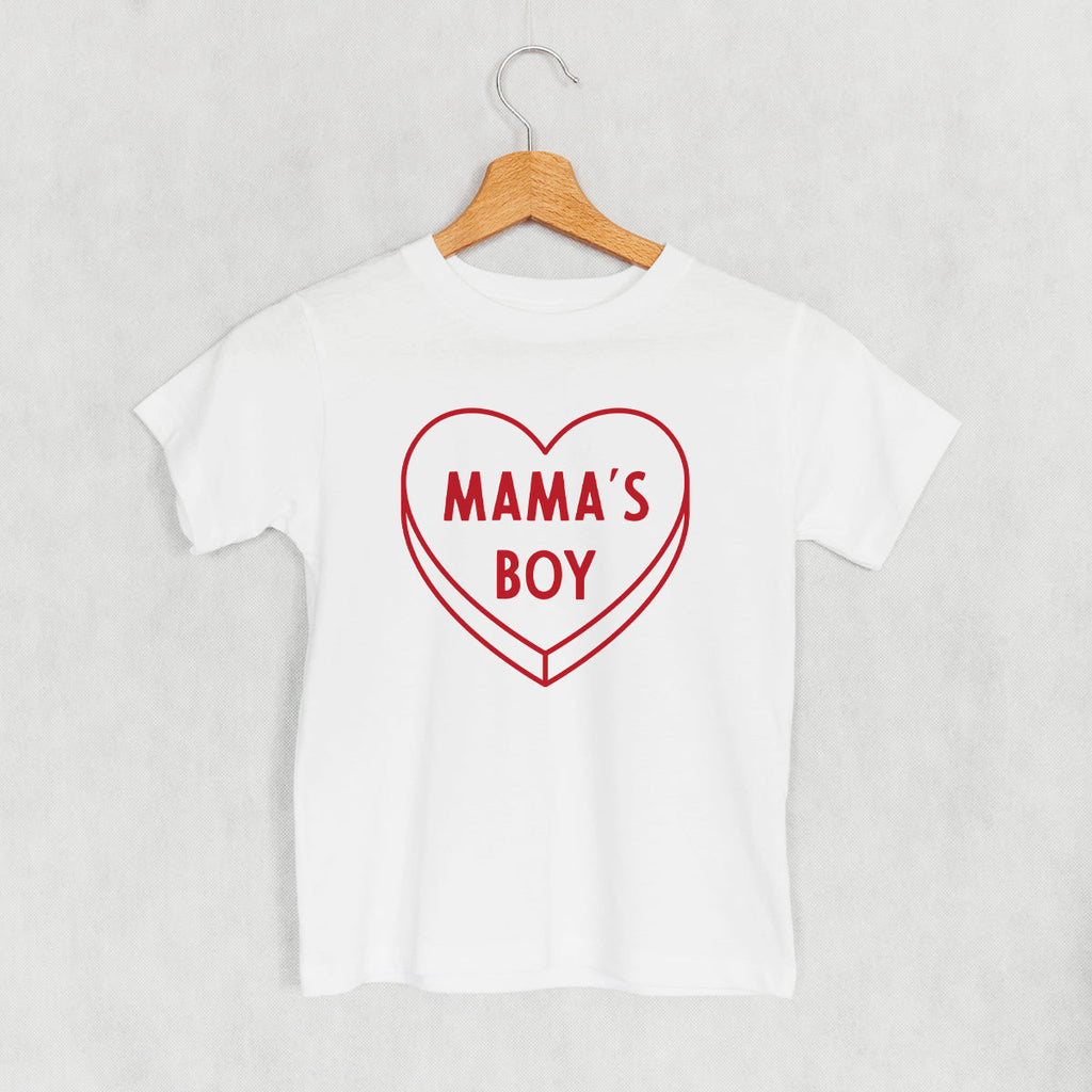 Mama's Boy Heart (Kids) T-Shirts, Hoodie, Sweatshirt | CiraTrend.com (Image 3)