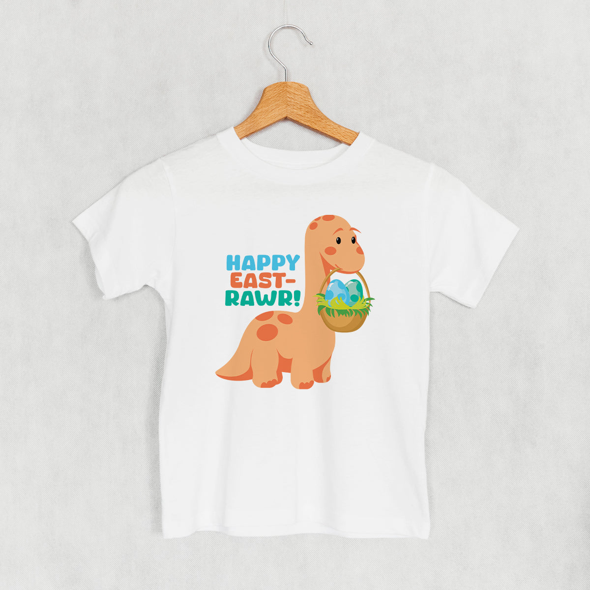 Happy East-Rawr! (Kids) T-Shirts, Hoodie, Sweatshirt | CiraTrend.com (Image 3)