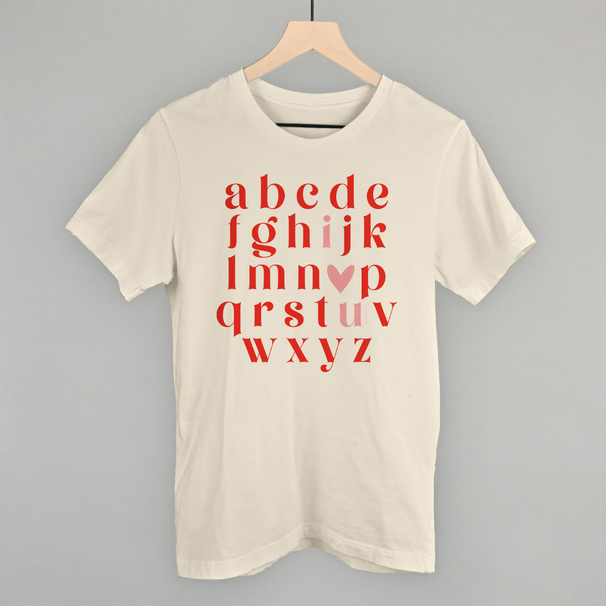 I Heart U Alphabet T-Shirts, Hoodie, Sweatshirt | CiraTrend.com (Image 3)