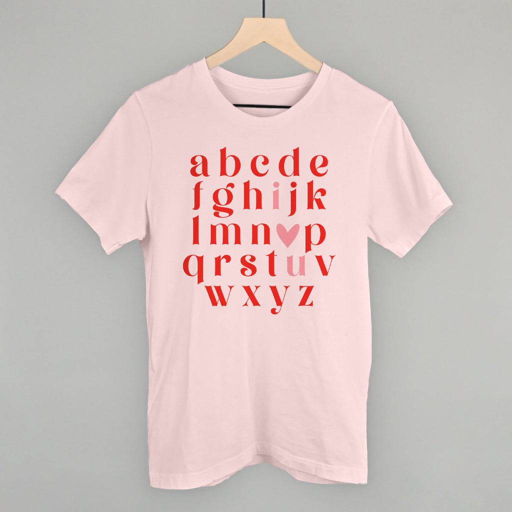 I Heart U Alphabet T-Shirts, Hoodie, Sweatshirt | CiraTrend.com (Image 4)