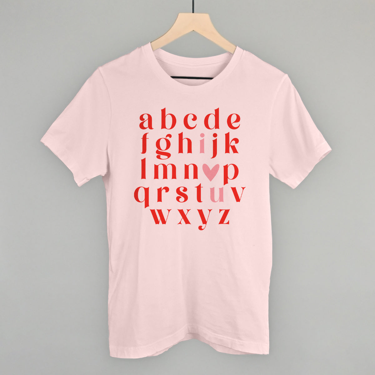 I Heart U Alphabet T-Shirts, Hoodie, Sweatshirt | CiraTrend.com (Image 4)