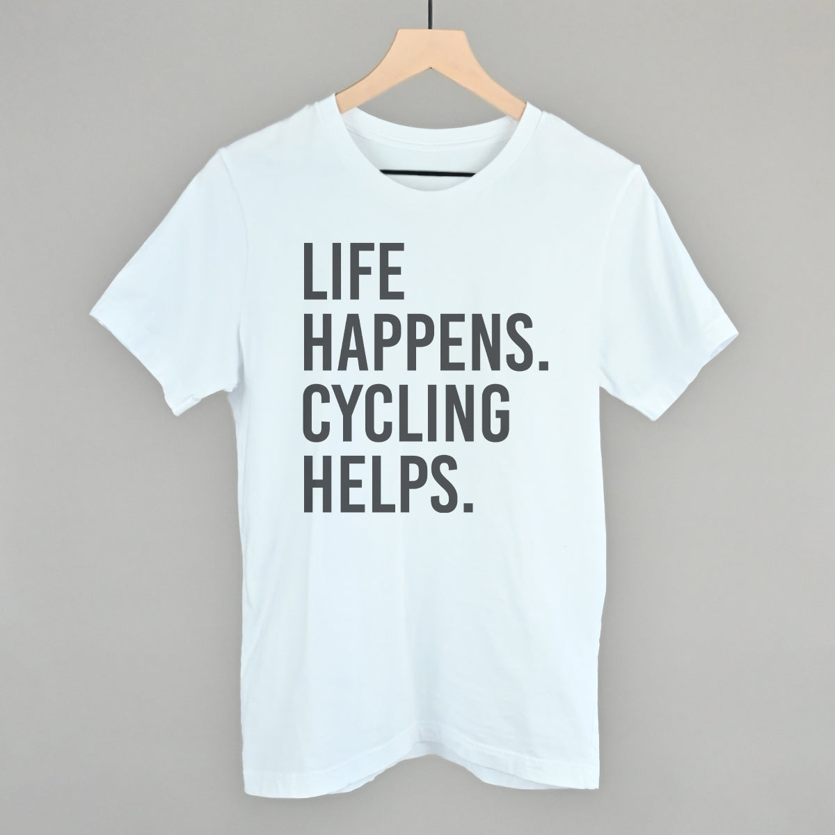 Life Happens Cycling Helps T-Shirts, Hoodie, Sweatshirt | CiraTrend.com (Image 3)