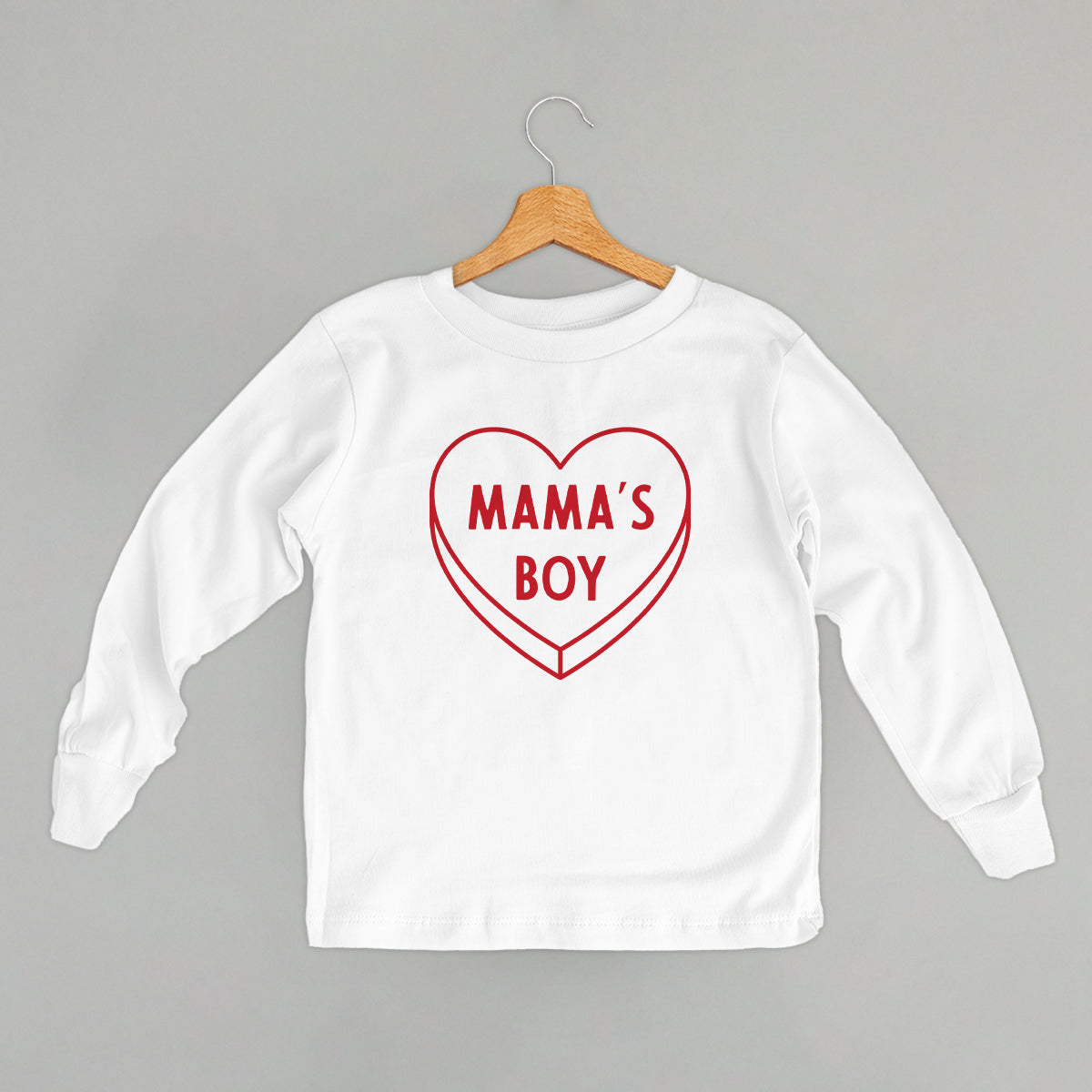 Mama's Boy Heart (Kids) T-Shirts, Hoodie, Sweatshirt | CiraTrend.com (Image 1)
