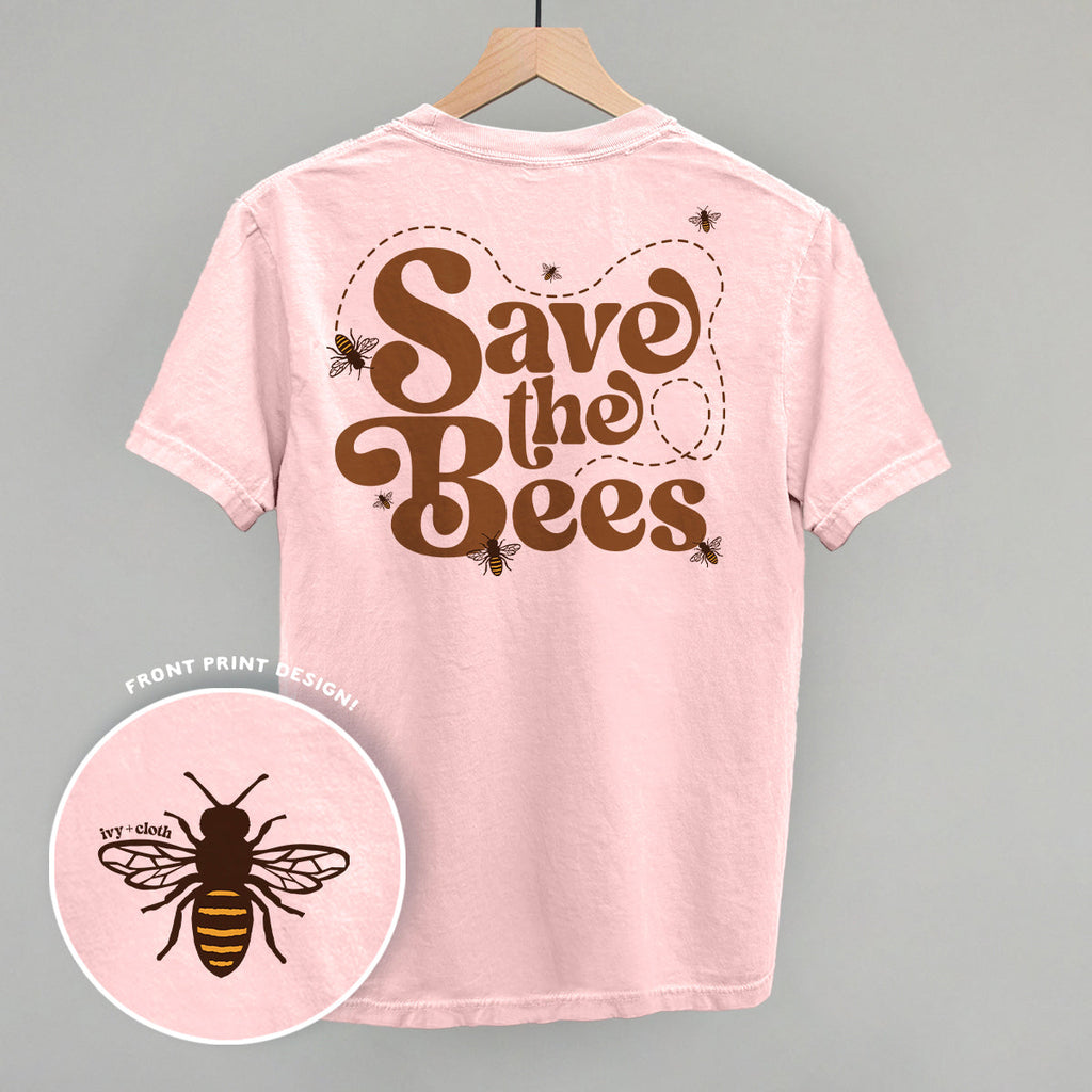 Save The Bees (Back Print) T-Shirts, Hoodie, Sweatshirt | CiraTrend.com (Image 3)