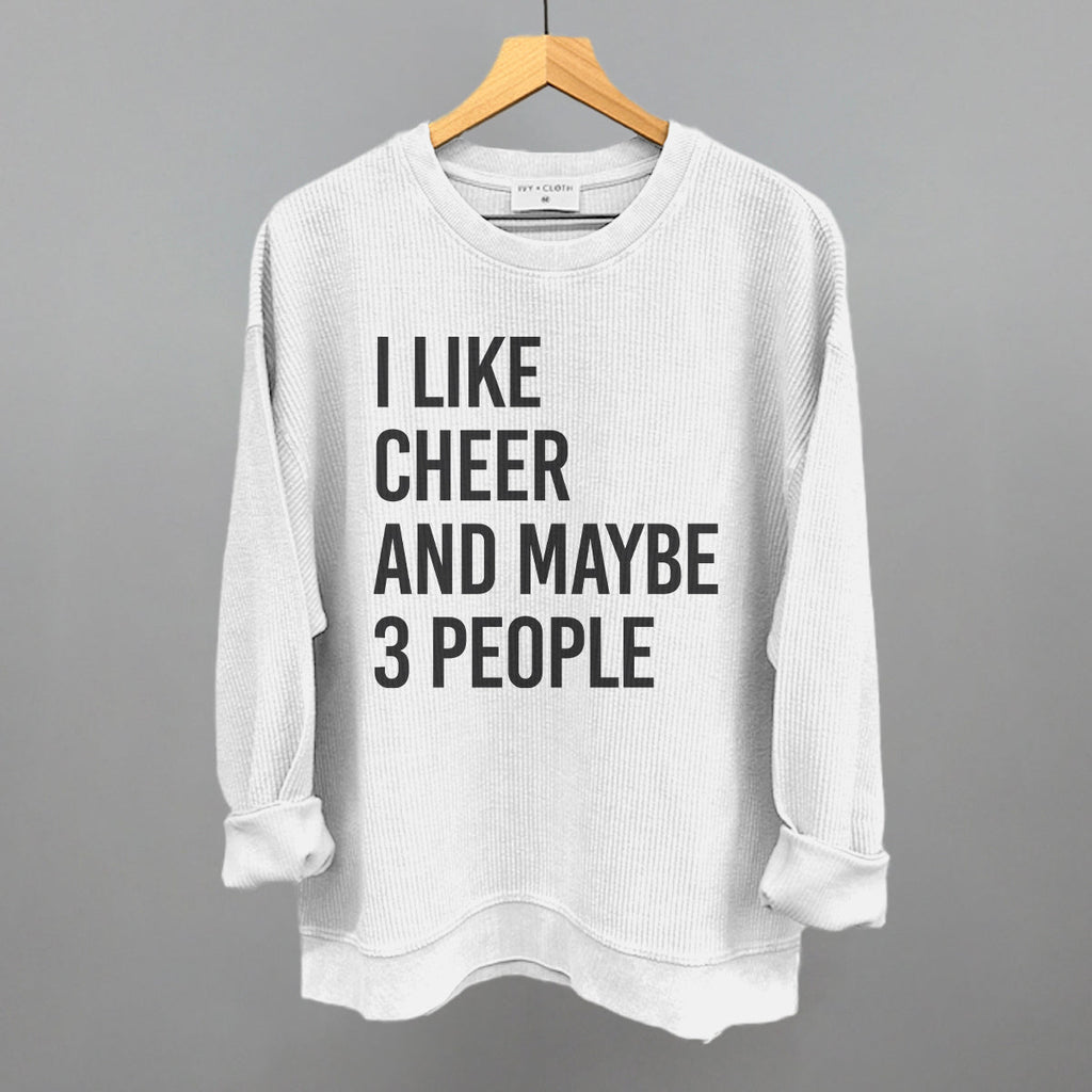 I Like Cheer And Maybe 3 People T-Shirts, Hoodie, Sweatshirt | CiraTrend.com (Image 4)