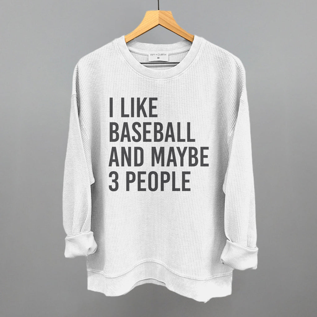 I Like Baseball and Maybe 3 People T-Shirts, Hoodie, Sweatshirt | CiraTrend.com (Image 2)