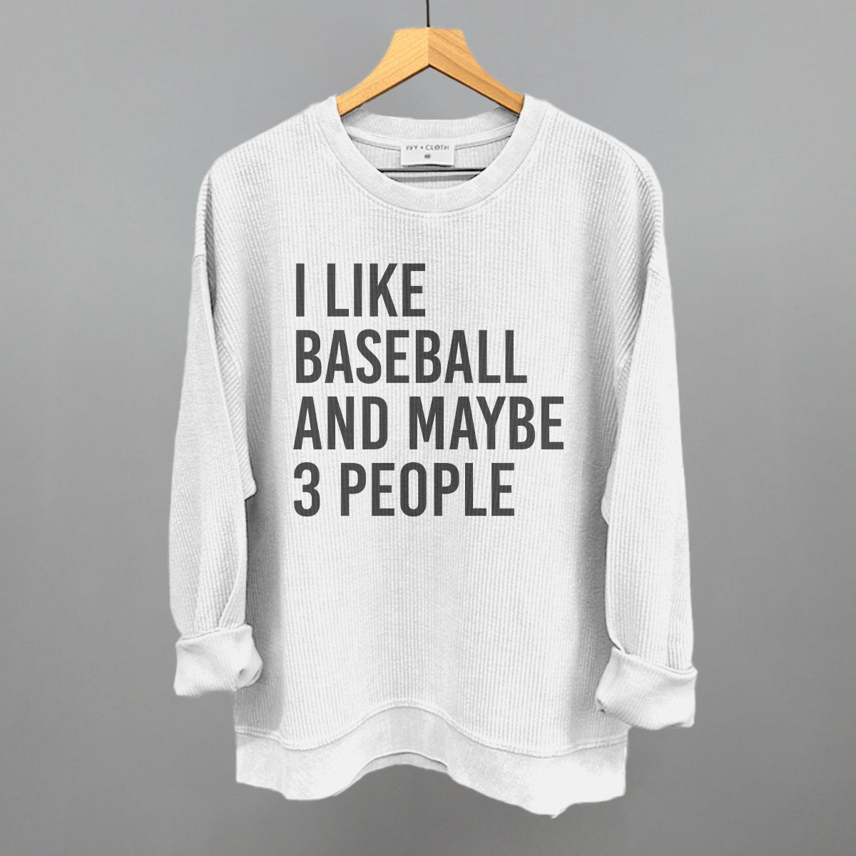 I Like Baseball and Maybe 3 People T-Shirts, Hoodie, Sweatshirt | CiraTrend.com (Image 2)