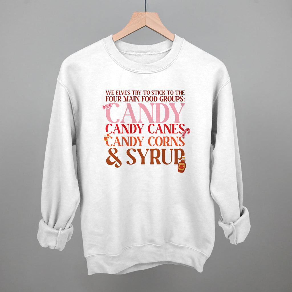 Four Main Food Groups (Elf) T-Shirts, Hoodie, Sweatshirt | CiraTrend.com (Image 1)