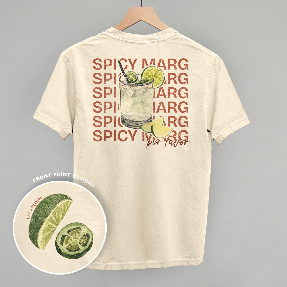 Spicy Marg (Back Print) T-Shirts, Hoodie, Sweatshirt | CiraTrend.com (Image 2)