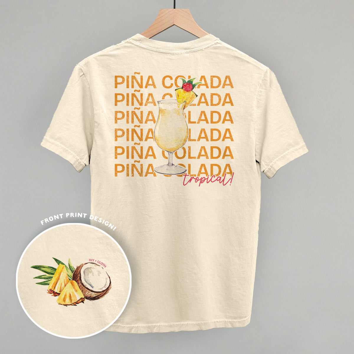 Piña Colada (Back Print) T-Shirts, Hoodie, Sweatshirt | CiraTrend.com (Image 1)