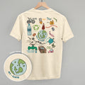 Save The Planet Doodles (Back Print) T-Shirts, Hoodie, Sweatshirt | CiraTrend.com (Image 1)