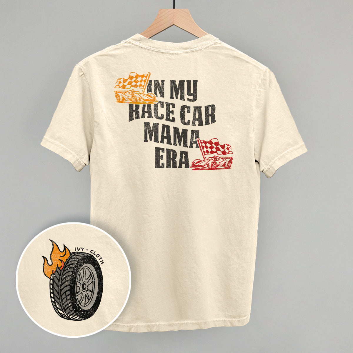 In My Race Car Mama Era (Back Print) T-Shirts, Hoodie, Sweatshirt | CiraTrend.com (Image 1)