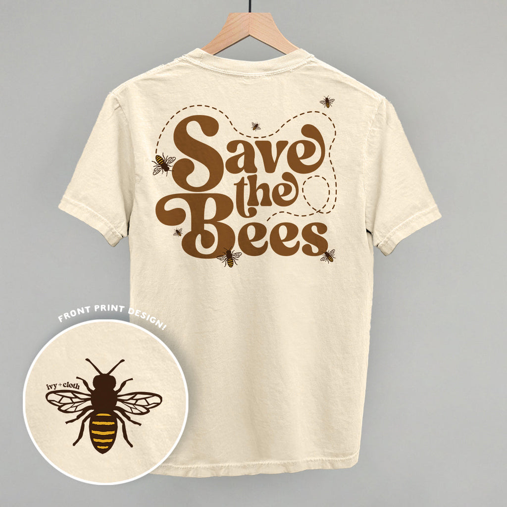 Save The Bees (Back Print) T-Shirts, Hoodie, Sweatshirt | CiraTrend.com (Image 1)