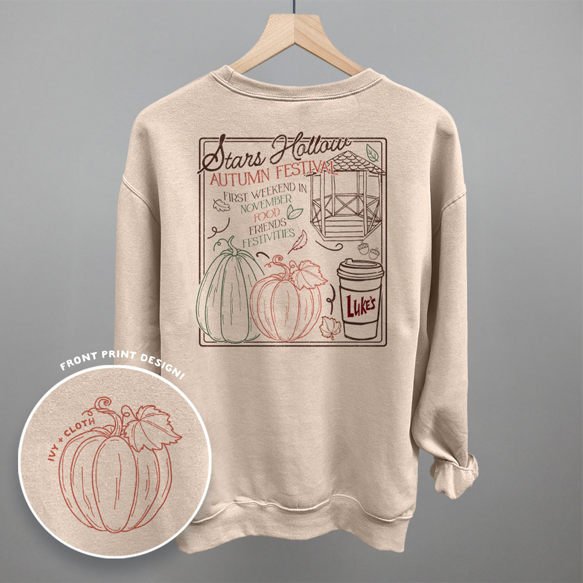 Stars Hollow Autumn Festival (Back Print) T-Shirts, Hoodie, Sweatshirt | CiraTrend.com (Image 1)