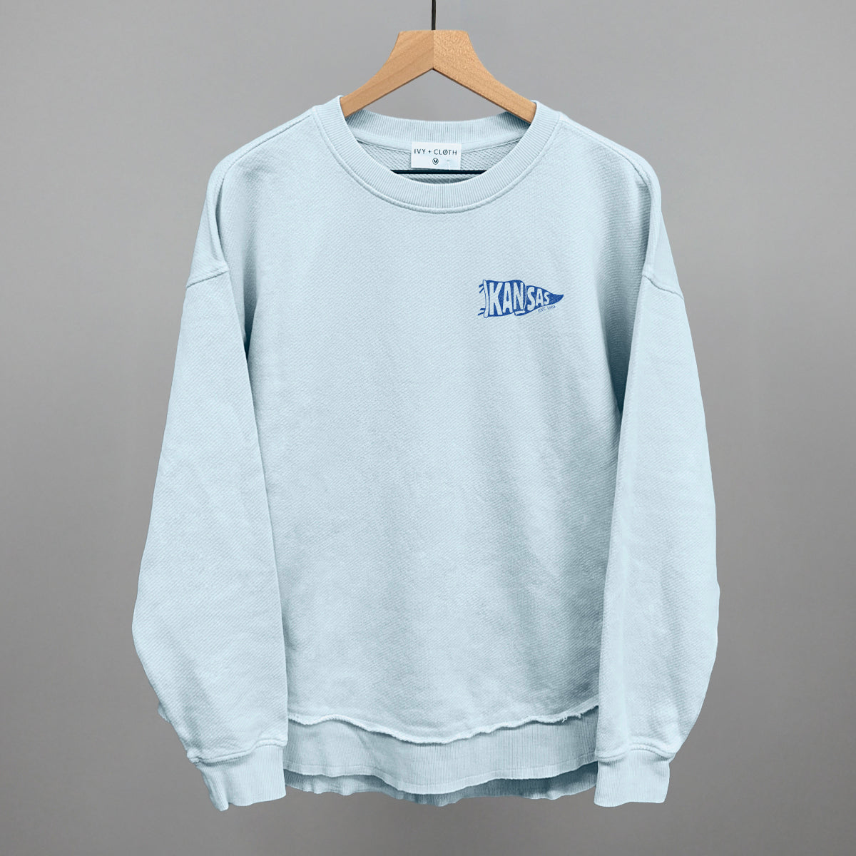 Kansas Pennant Flag (Left Chest) T-Shirts, Hoodie, Sweatshirt | CiraTrend.com (Image 4)