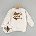 Save The Bees (Kids Back Print) T-Shirts, Hoodie, Sweatshirt | CiraTrend.com (Image 1)