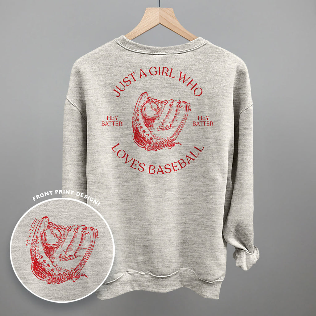 Just A Girl Who Loves Baseball (Back Print) T-Shirts, Hoodie, Sweatshirt | CiraTrend.com (Image 5)